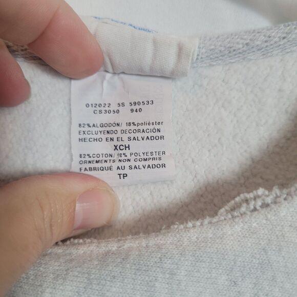 Champion Reverse Weave Cal Poly Sweatshirt Women's Size XS Gray Green READ - Picture 8 of 13